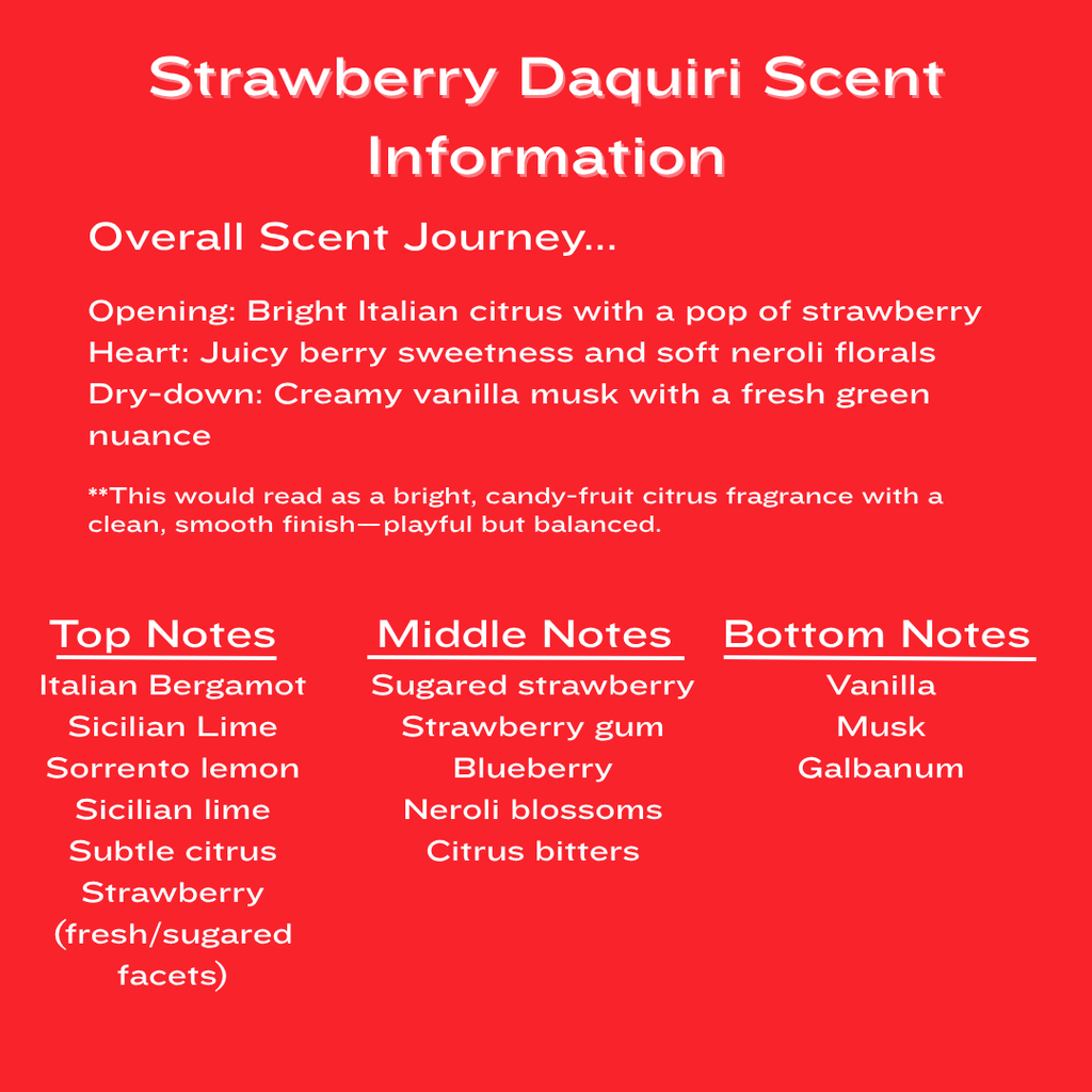 Strawberry Daiquiri Women's Foaming Sugar Scrub