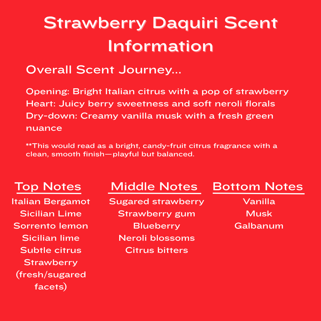 Strawberry Daiquiri Women's Bath Salt