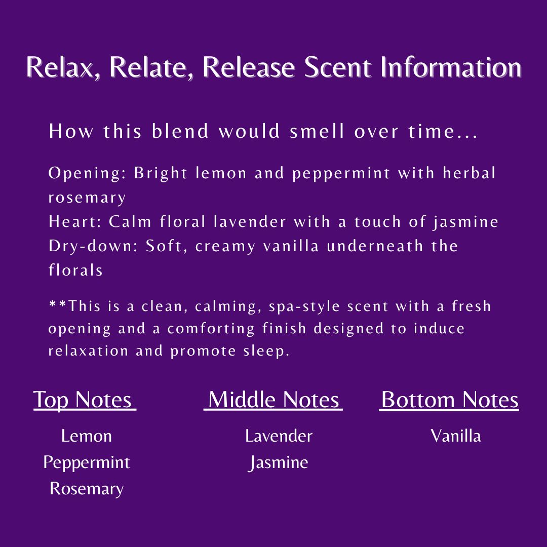 Relax, Relate, Release Aromatherapy Women's Bath Salt