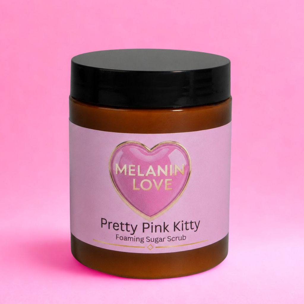 Pretty Pink Kitty Women's Foaming Sugar Scrub